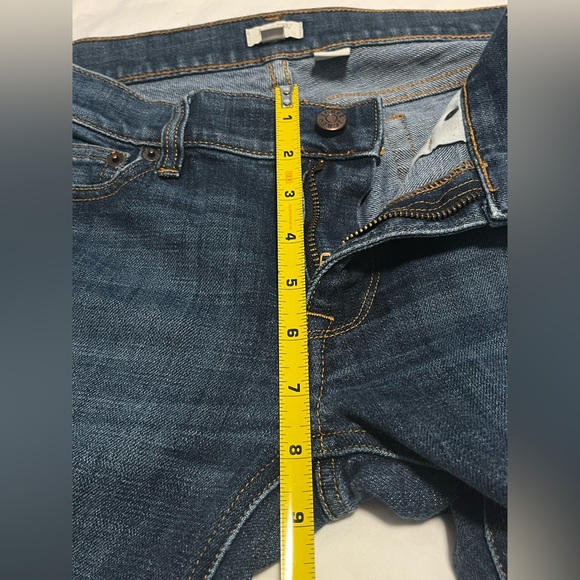 J. CREW Women’s Stretch Essential Straight Jeans in Deep Blue Size 27R - Picture 10 of 14